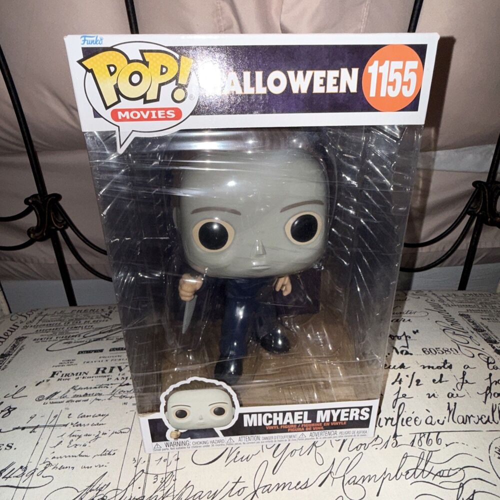 Jumbo Funko Pop! Movies Michael Myers Halloween #1155 10" Dimensions 13x8